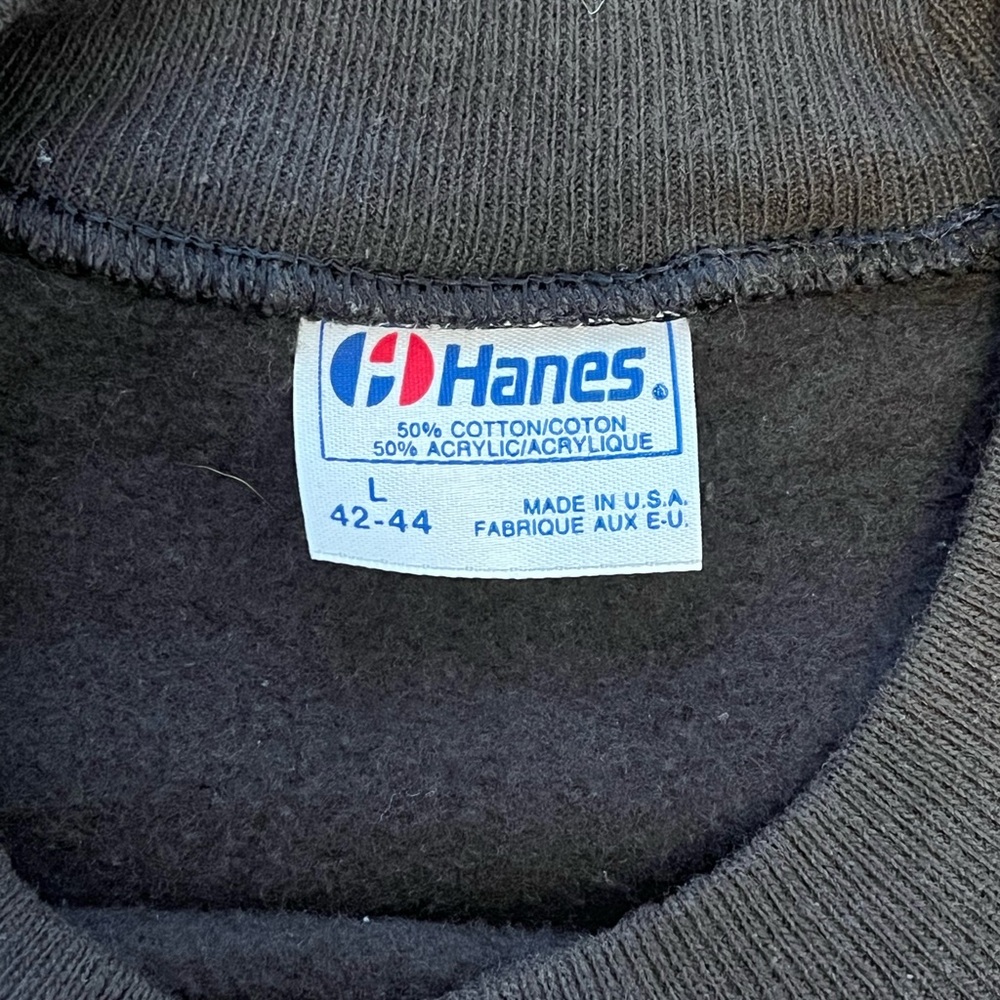 Vintage Hanes Hard Rock Cafe San Francisco Crewneck Sweatshirt Mens size Large - Picture 3 of 6